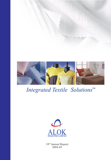 Vorschaubild Alok Industries Jahresbericht 2004-2005