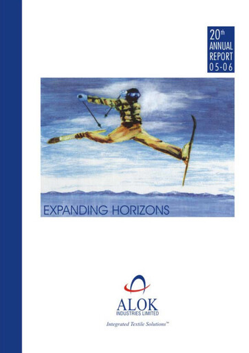 Vorschaubild Alok Industries Jahresbericht 2005-2006