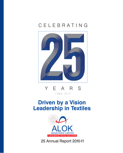 Vorschaubild Alok Industries Jahresbericht 2010-2011