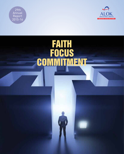 Thumbnail Alok Industries Annual Report 2015-2016