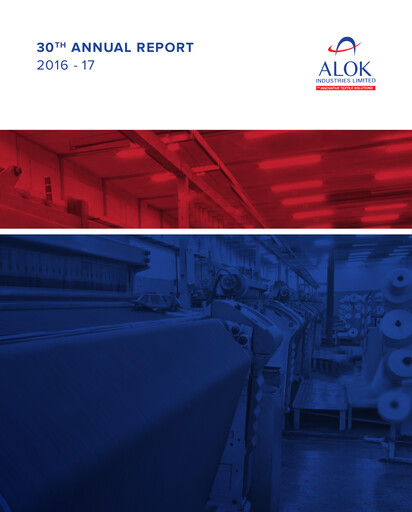 Thumbnail Alok Industries Annual Report 2016-2017