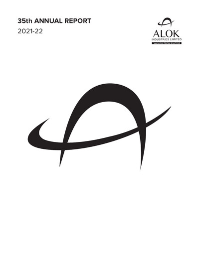 Thumbnail Alok Industries Annual Report 2021-2022