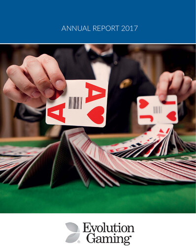 Thumbnail Evolution Gaming Annual Report 2017