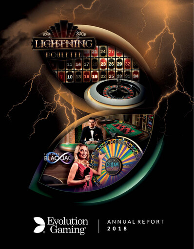 Thumbnail Evolution Gaming Annual Report 2018