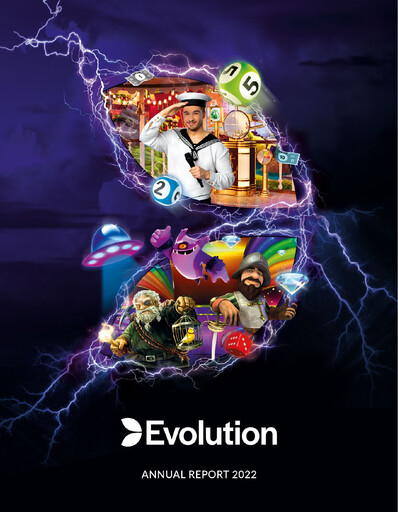 Thumbnail Evolution Gaming Annual Report 2022