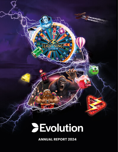 Thumbnail Evolution Gaming Annual Report 2024