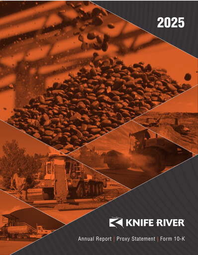 Thumbnail Knife River Corporation Annual Report 2025