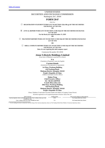 Thumbnail Atour Lifestyle Annual Report 2025