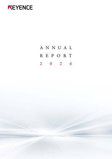 Thumbnail Keyence Annual Report 2026
