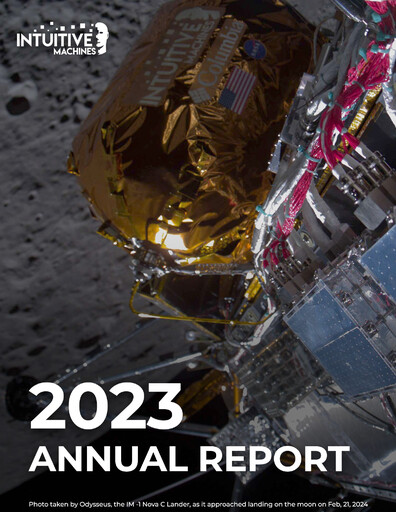 Miniature Intuitive Machines Rapport annuel 2023