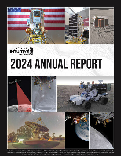 Miniature Intuitive Machines Rapport annuel 2024
