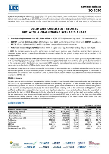 Thumbnail WEG ON Quarterly Report 2020-q1