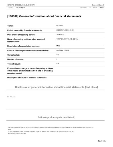 Thumbnail Grupo Carso Quarterly Report 2024-q3