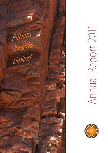 Thumbnail Pilbara Minerals Annual Report 2011