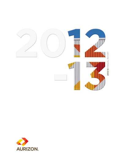 Thumbnail Aurizon Holdings Annual Report 2012-2013