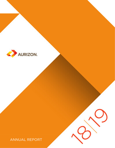 Thumbnail Aurizon Holdings Annual Report 2018-2019