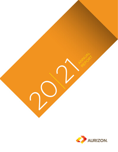 Thumbnail Aurizon Holdings Annual Report 2020-2021