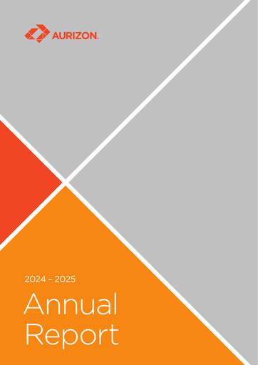 Thumbnail Aurizon Holdings Annual Report 2024-2025