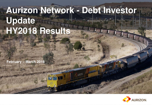 Vorschaubild Aurizon Holdings Halbjahresbericht 2018-h1