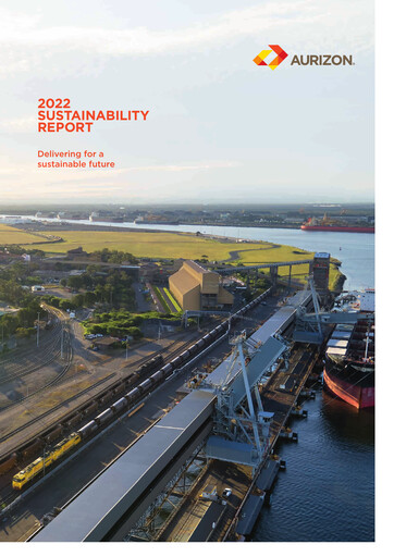 Thumbnail Aurizon Holdings Sustainability Report 2022