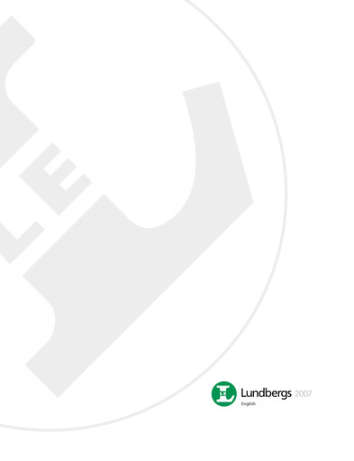 Thumbnail Lundbergföretagen Annual Report 2007