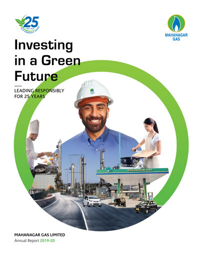 Thumbnail Mahanagar Gas Annual Report 2019-2020