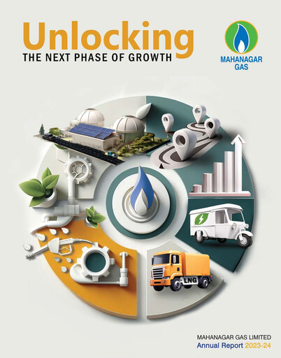 Thumbnail Mahanagar Gas Annual Report 2023-2024