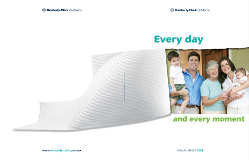 Thumbnail Kimberly-Clark de México Annual Report 2008