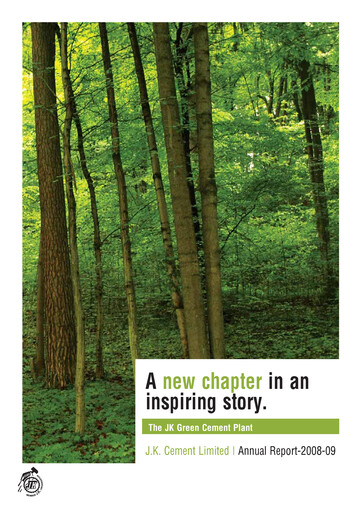 Thumbnail JK Cement

 Annual Report 2008-2009