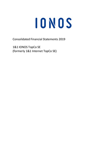 Miniature IONOS Group Bilan financier 2019