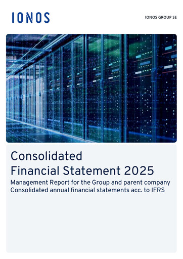 Thumbnail IONOS Group Financial Statement 2025
