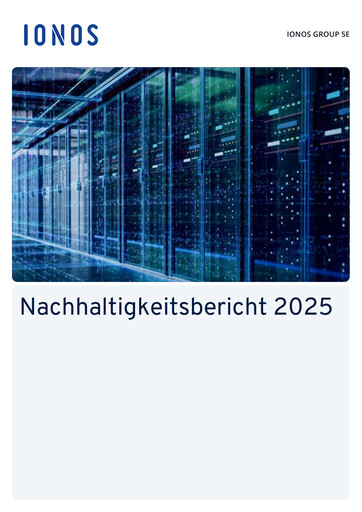 Miniature IONOS Group Rapport de durabilité 2025