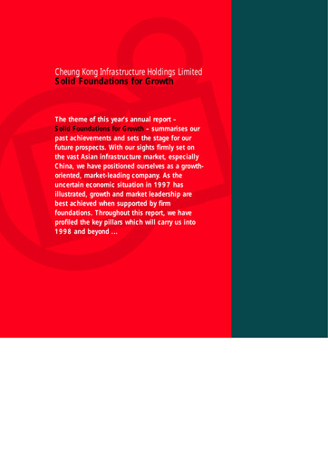 Thumbnail CK Infrastructure Annual Report 1997