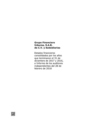 Thumbnail Grupo Financiero Inbursa Financial Statement 2017