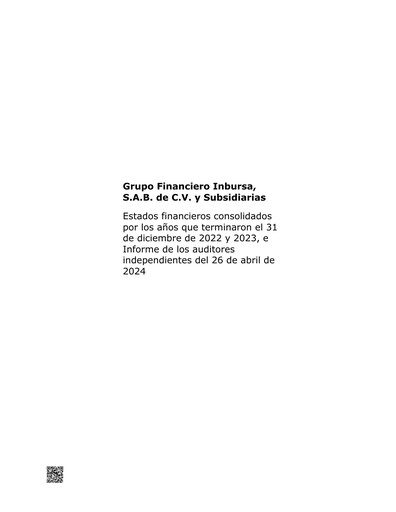 Thumbnail Grupo Financiero Inbursa Financial Statement 2023