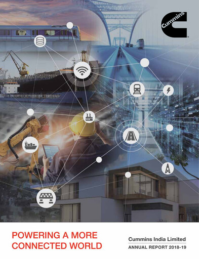 Thumbnail Cummins India Annual Report 2018-2019