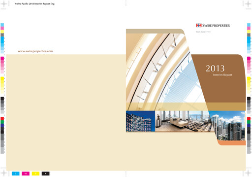 Miniature Swire Properties Rapport semestriel 2013-h1