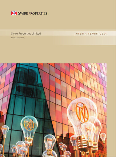 Miniature Swire Properties Rapport semestriel 2014-h1