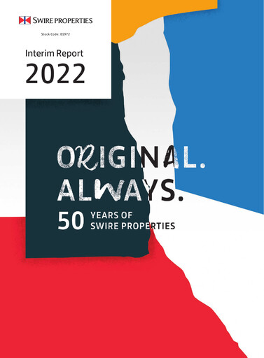 Miniature Swire Properties Rapport semestriel 2022-h1