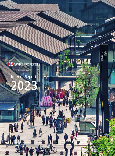 Miniature Swire Properties Rapport semestriel 2023-h1