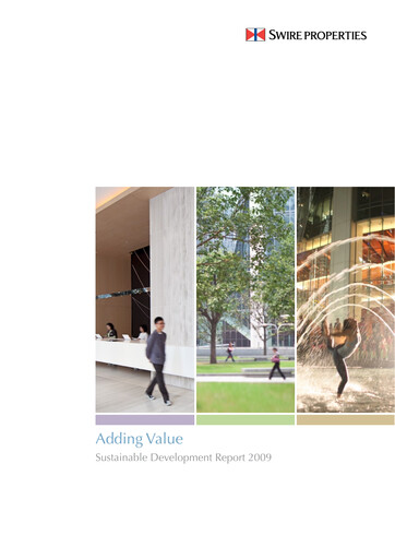 Thumbnail Swire Properties Sustainability Report 2009