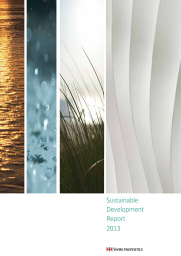 Thumbnail Swire Properties Sustainability Report 2013