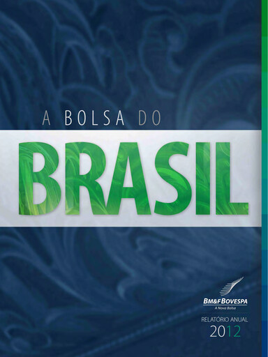 Thumbnail B3 Annual Report 2012