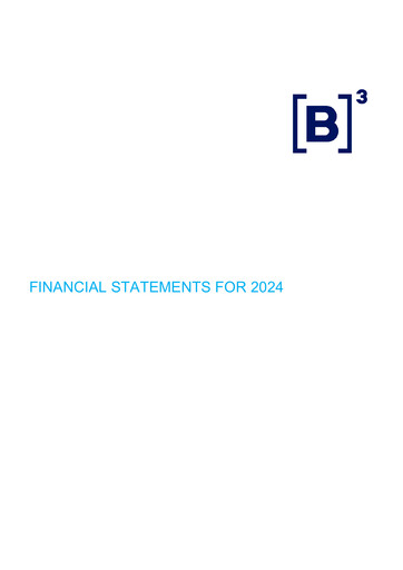 Thumbnail B3 Financial Statement 2024