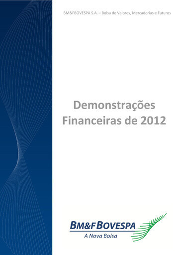 Thumbnail B3 Financial Statement 2012