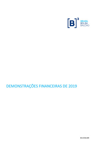 Thumbnail B3 Financial Statement 2019