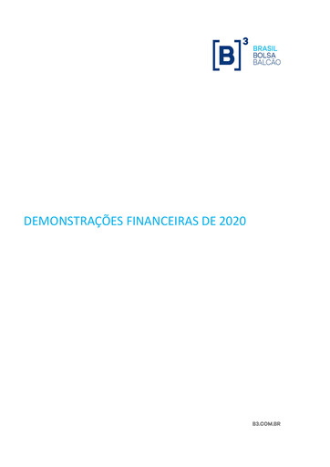 Thumbnail B3 Financial Statement 2020