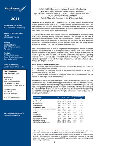 Thumbnail B3 Quarterly Report 2011-q2