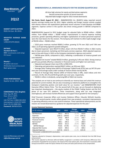 Thumbnail B3 Quarterly Report 2012-q2