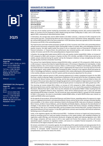 Thumbnail B3 Quarterly Report 2025-q2